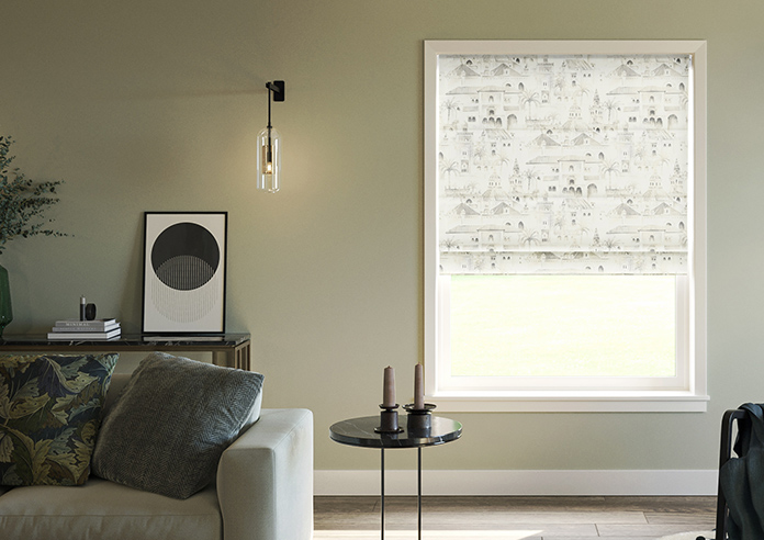 Voyage, Parchment - Twist&Fit Roman Blind - Image 3